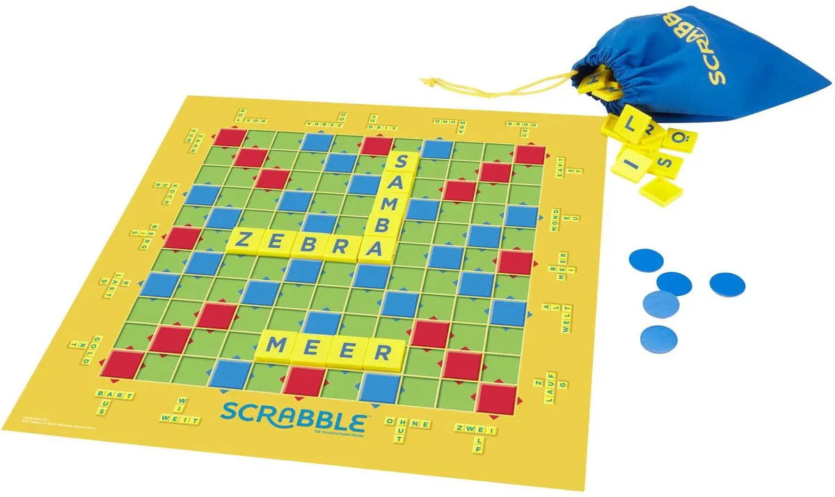Mattel Junior Scrabble Y9670 - 2-4 Spelers