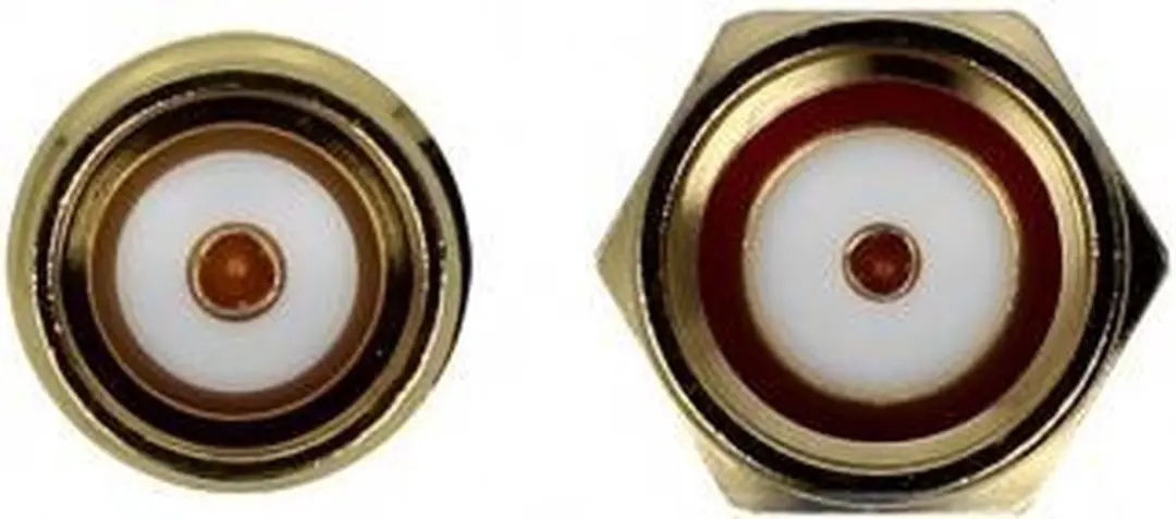 Delock RP-SMA naar SMA Adapter 50 Ohm 10 GHz - Goud