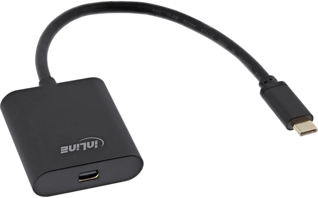 InLine USB-C naar Mini DisplayPort 4K Converter