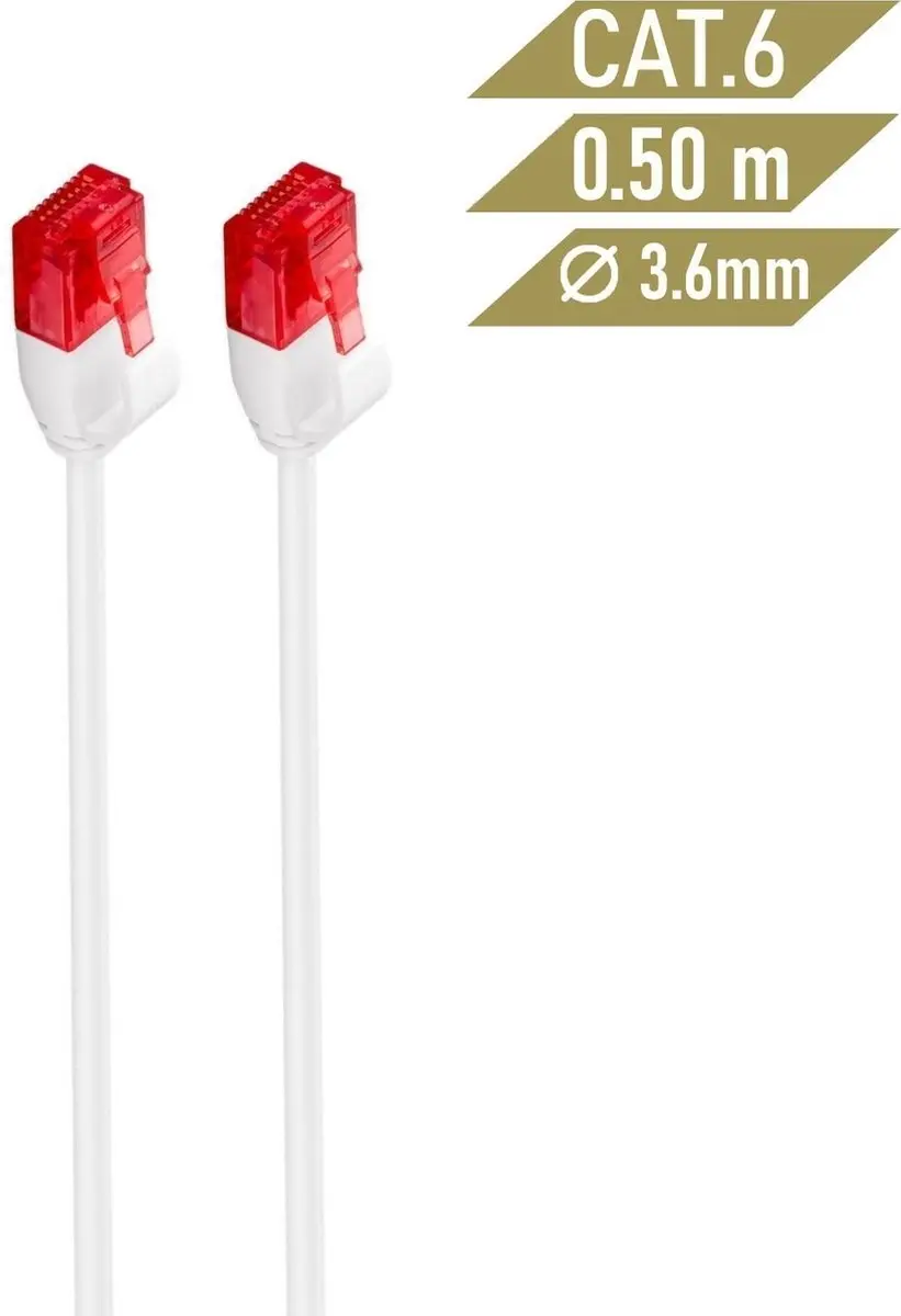 Ewent UTP Category 6 Kabel Wit - 1 Stuk