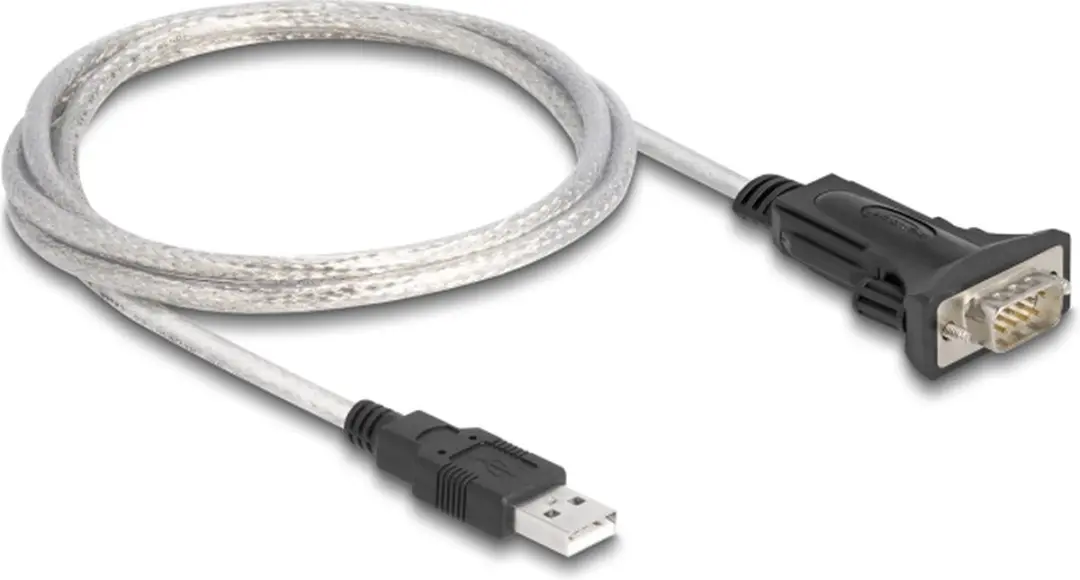 Delock USB 2.0 Adapter RS-422/485 6-pins - 5V - 1m - Zwart
