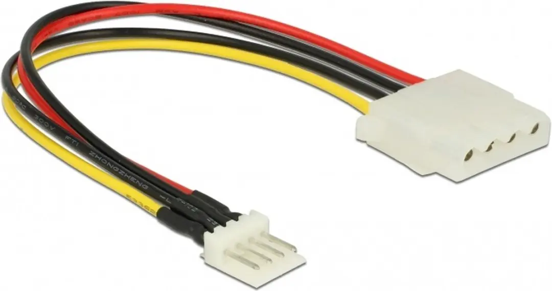 Delock Floppy naar Molex Voedingskabel 0,15m