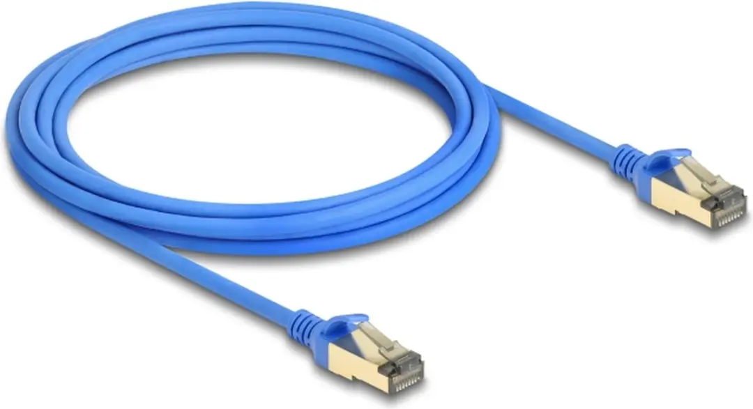 Delock RJ45 Cat.8.1 Kabel 3m - Blauw