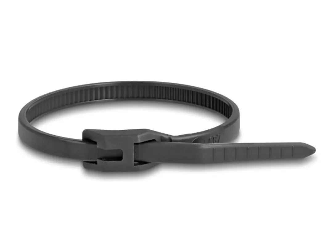Delock Kabelbinders 150x3.6mm - 100 Stuks - Zwart