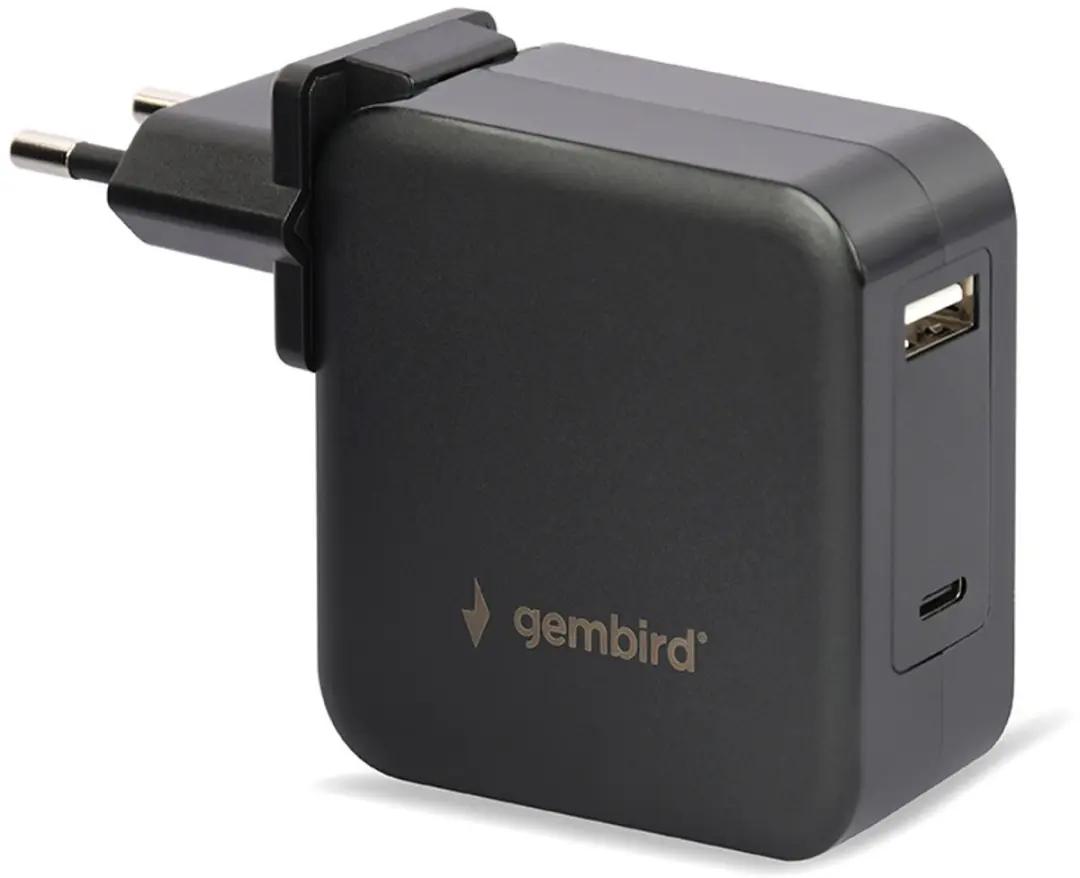 Gembird USB/USB-C Notebookadapter 60W PD