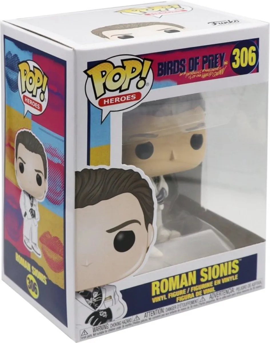 Funko Pop Birds of Prey Roman Sionis White Suit #306