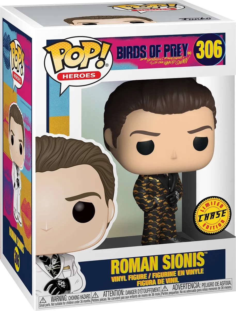 Funko Pop Birds of Prey Roman Sionis White Suit #306
