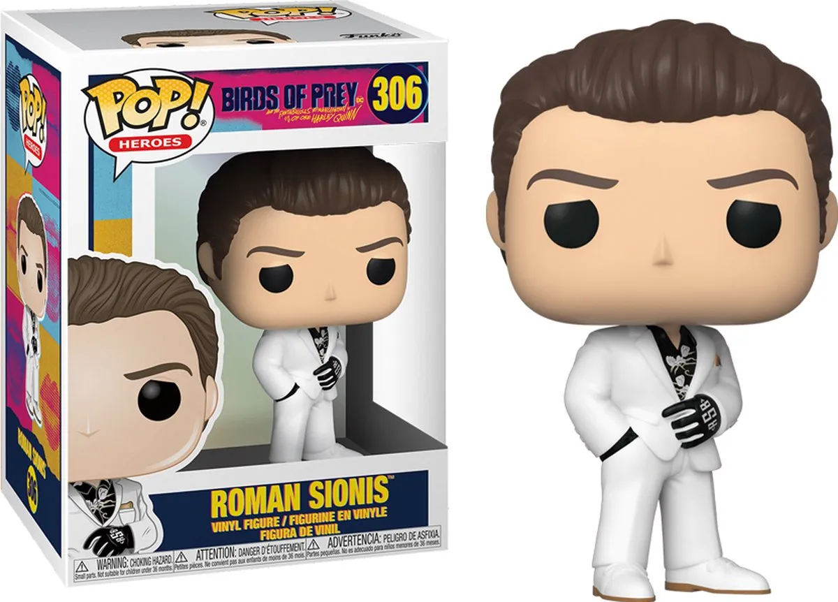 Funko Pop Birds of Prey Roman Sionis White Suit #306
