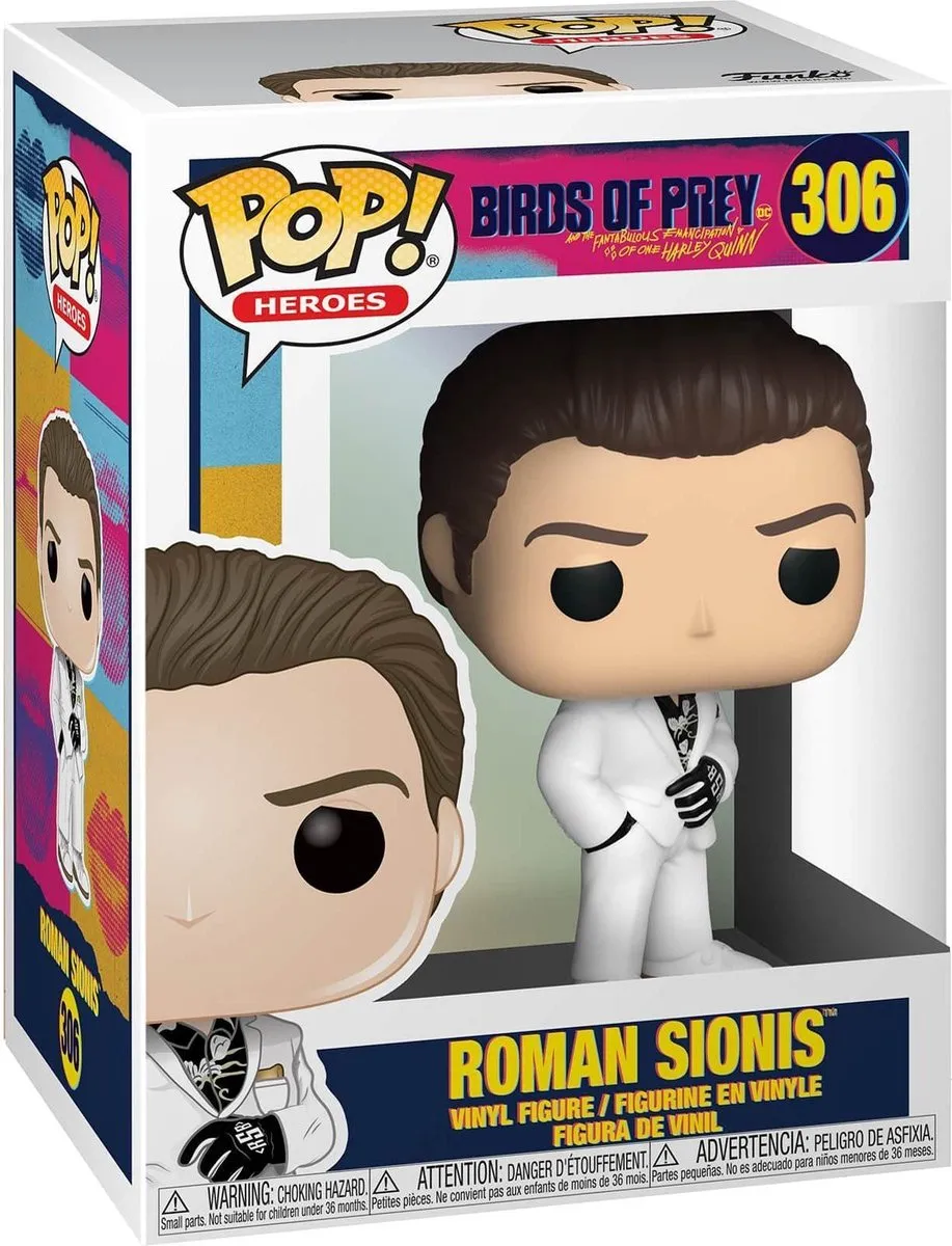 Funko Pop Birds of Prey Roman Sionis White Suit #306