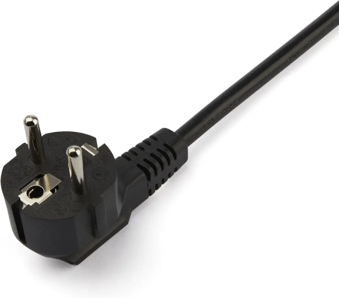Startech V934400 Voedingskabel - Zwart