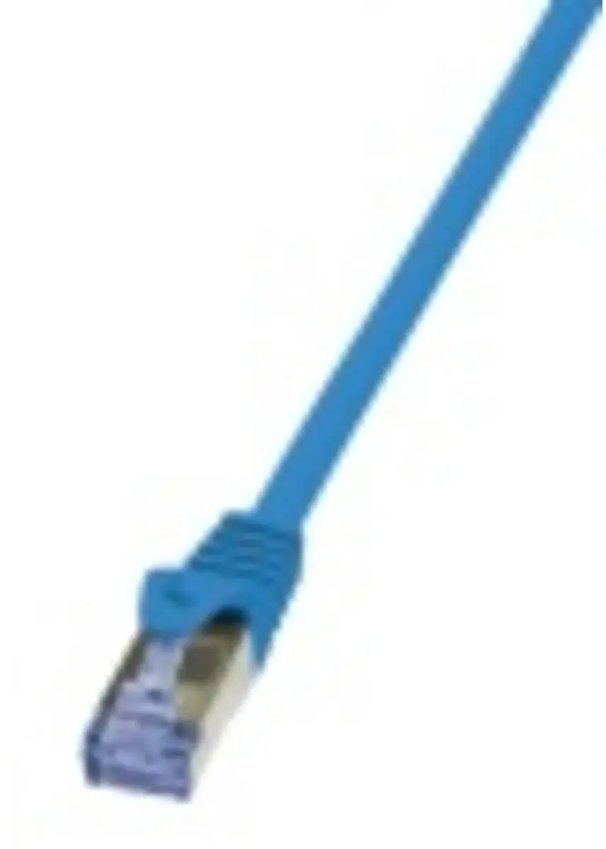 Logilink CQ3096S Netwerkkabel CAT 6A 10m - Blauw