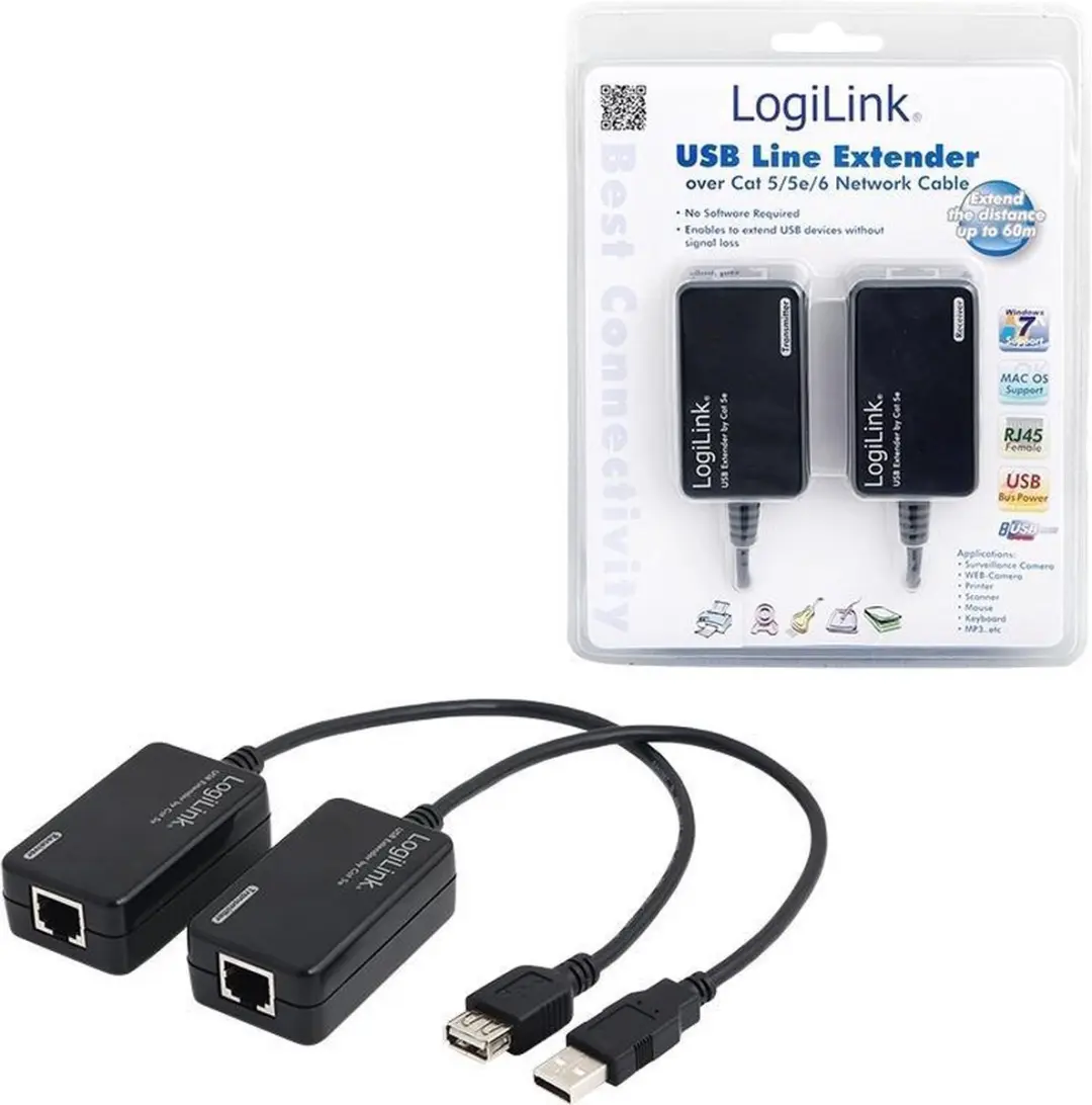 Logilink UA0021D USB-A Extender