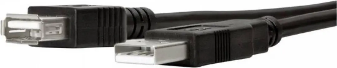 Logilink UA0021D USB-A Extender - 2 Stuks - Zwart