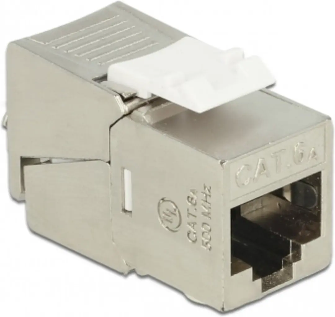 Delock STP CAT6a Keystone Module 86179 - Grijs
