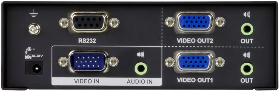 ATEN VS0102 VGA Video Splitter - 2-voudig - 450MHz