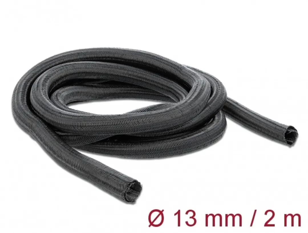 Delock Gevlochten Kous 2m x 13mm