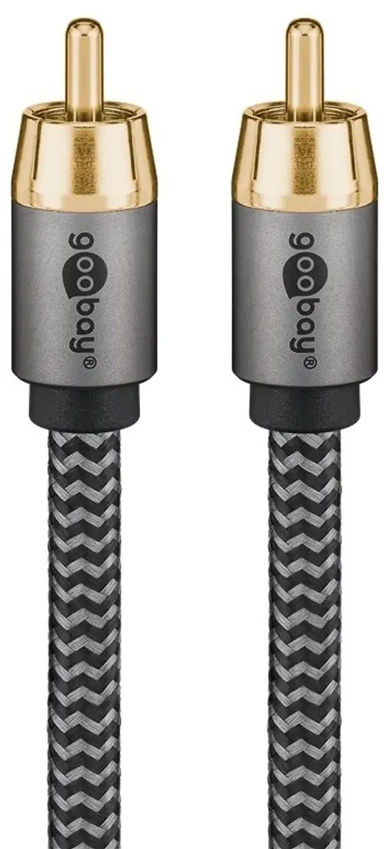 Goobay Plus RCA Subwoofer/Stereo Kabel
