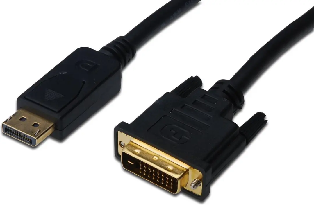 Digitus AK-340306-020-S DisplayPort naar DVI-D Adapterkabel - Zwart