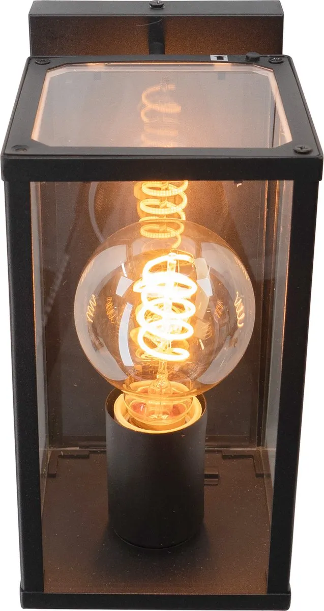 Eglo Budrone Wandlamp Buiten E27 - 27cm - Zwart