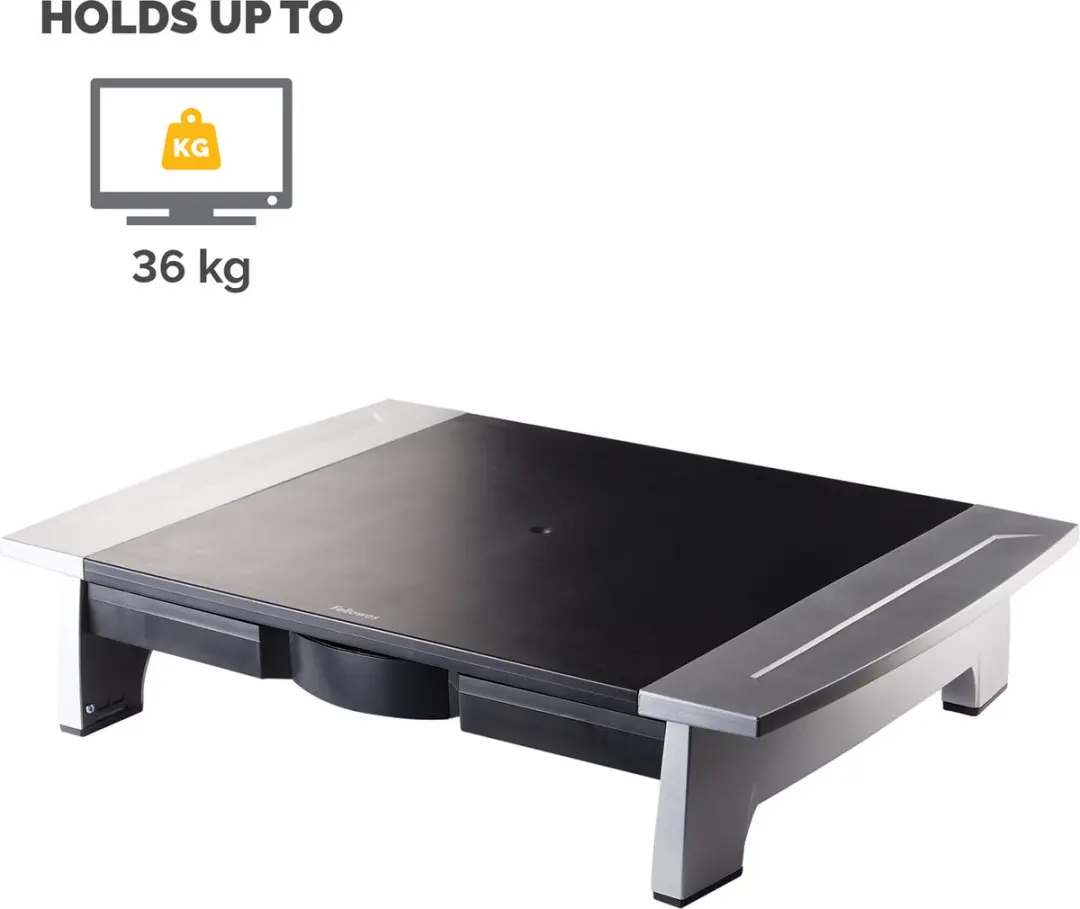 Fellowes Office Suites 8031101 Monitorstandaard - Zwart/Zilver