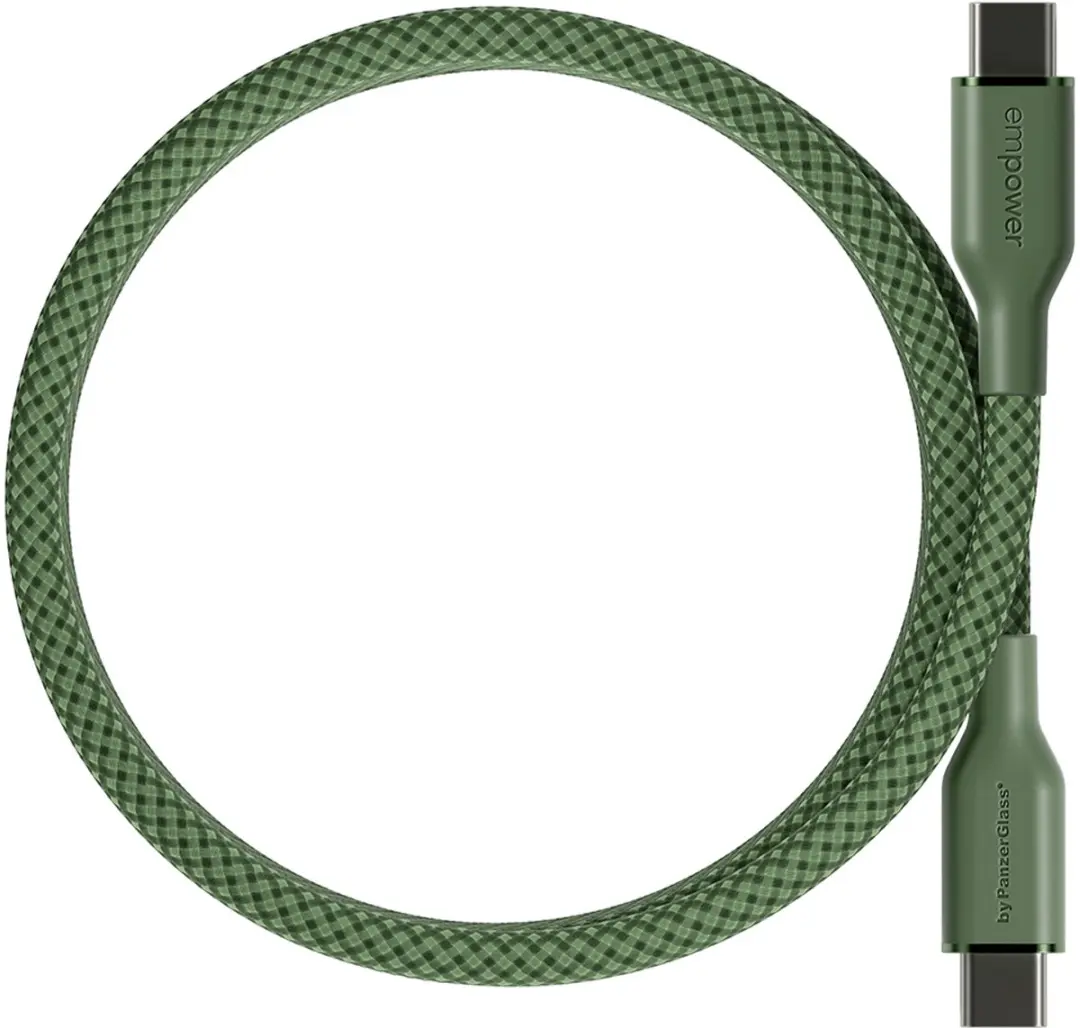 PanzerGlass empower Magnetic 240W USB-C Kabel 1.5M - Groen