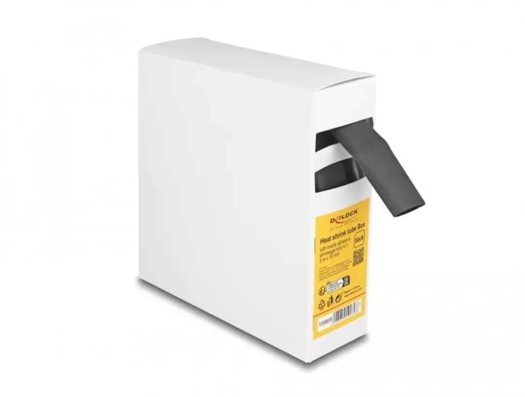 Delock Heat Shrink Tubing 16mm Zwart