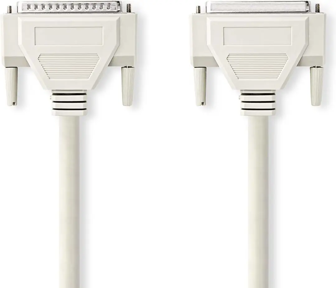 Nedis D-SUB 25-Pins Seriële Kabel 2m