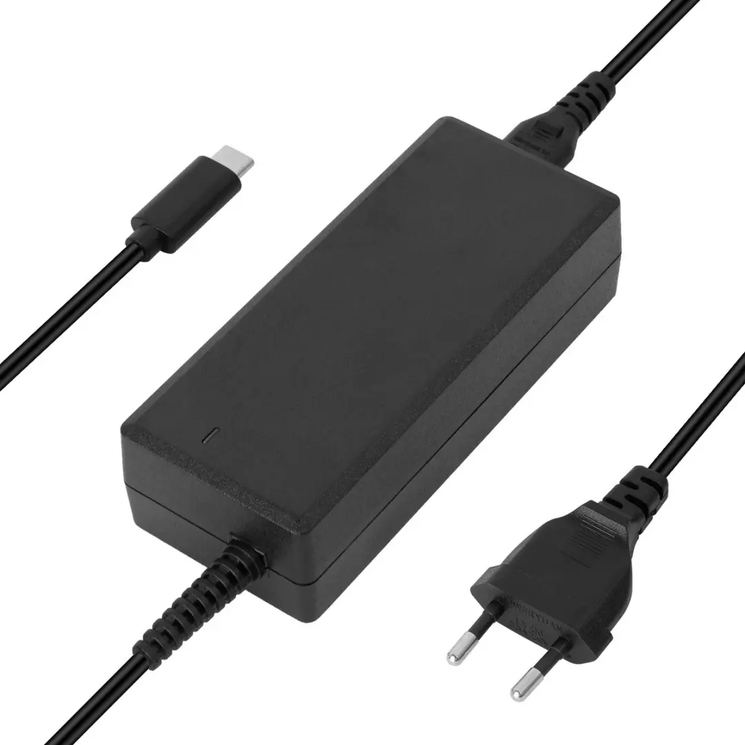 Deltaco Energy 4212030 USB-C Lader 65W - 2m - Zwart