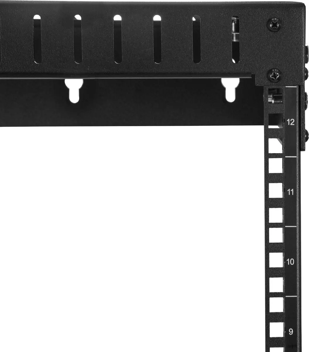 Startech 12U Wandmontabel Server Rack RK12WALLOA - Zwart