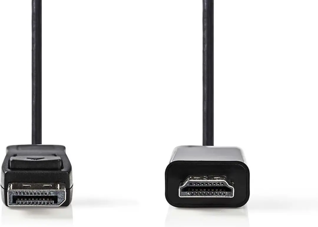 Nedis DisplayPort-HDMI Kabel CCGP37100BK10 - 1m - Zwart