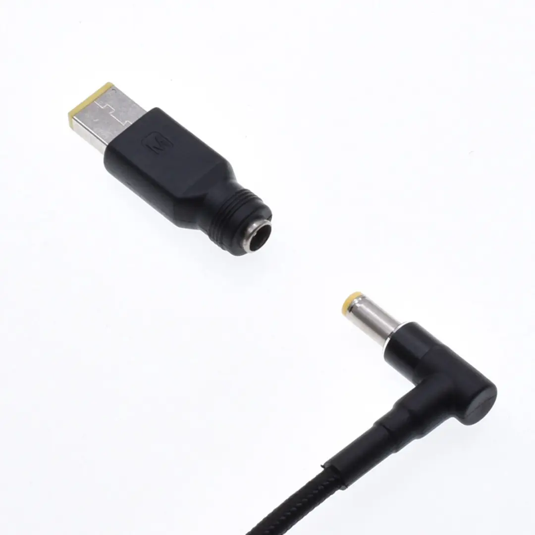 NÖRDIC USBC-DC100 USB-C naar DC Kabel 100W - 1,8m - Zwart