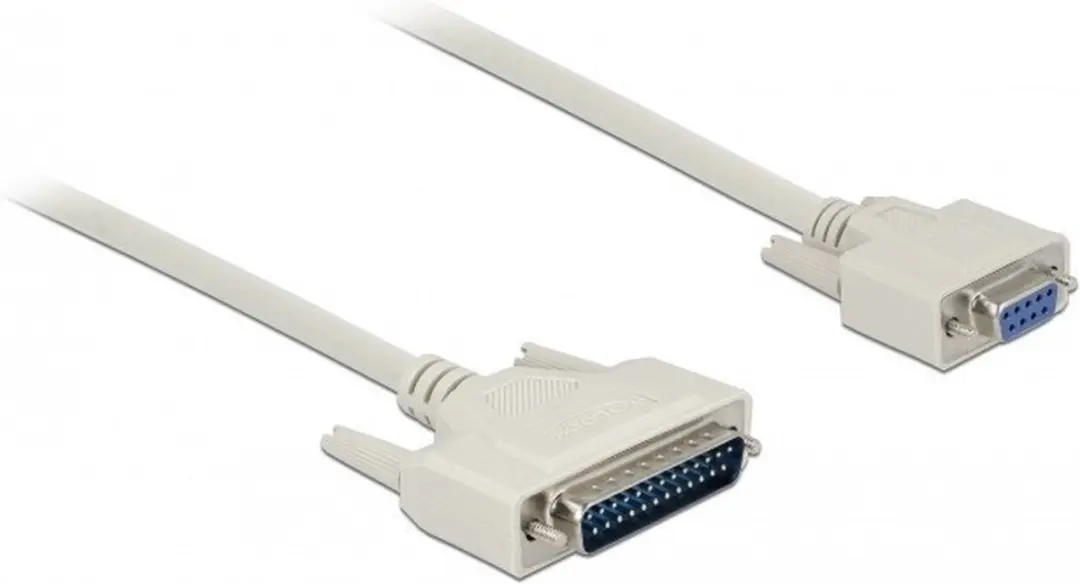 Delock Serial Kabel D-Sub 25M naar 9V - 1m