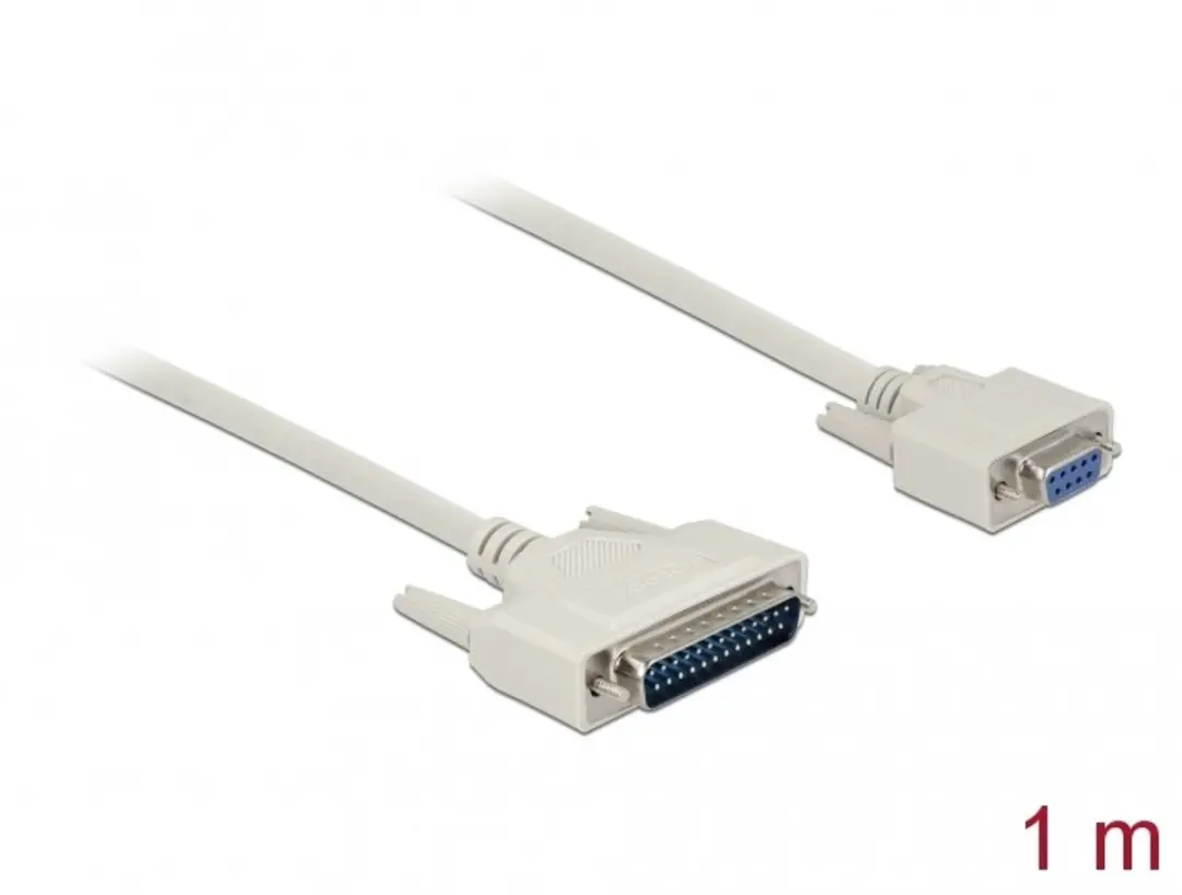 Delock Serial Kabel D-Sub 25M naar 9V
