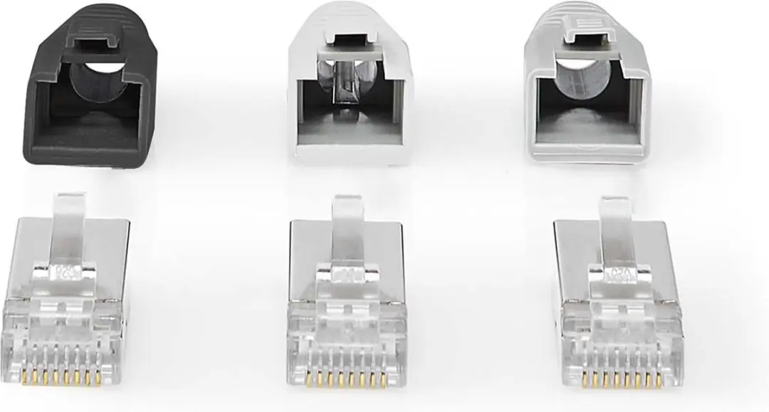 Nedis RJ45 Pass Through FTP CAT6a Connector