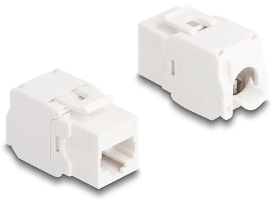 Delock Keystone Module RJ45 Cat.6A UTP - 4 Stuks
