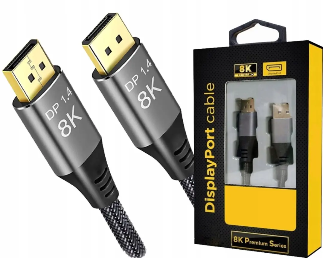 Gembird DisplayPort 1.4 Kabel 2m 8K 240Hz - Grijs