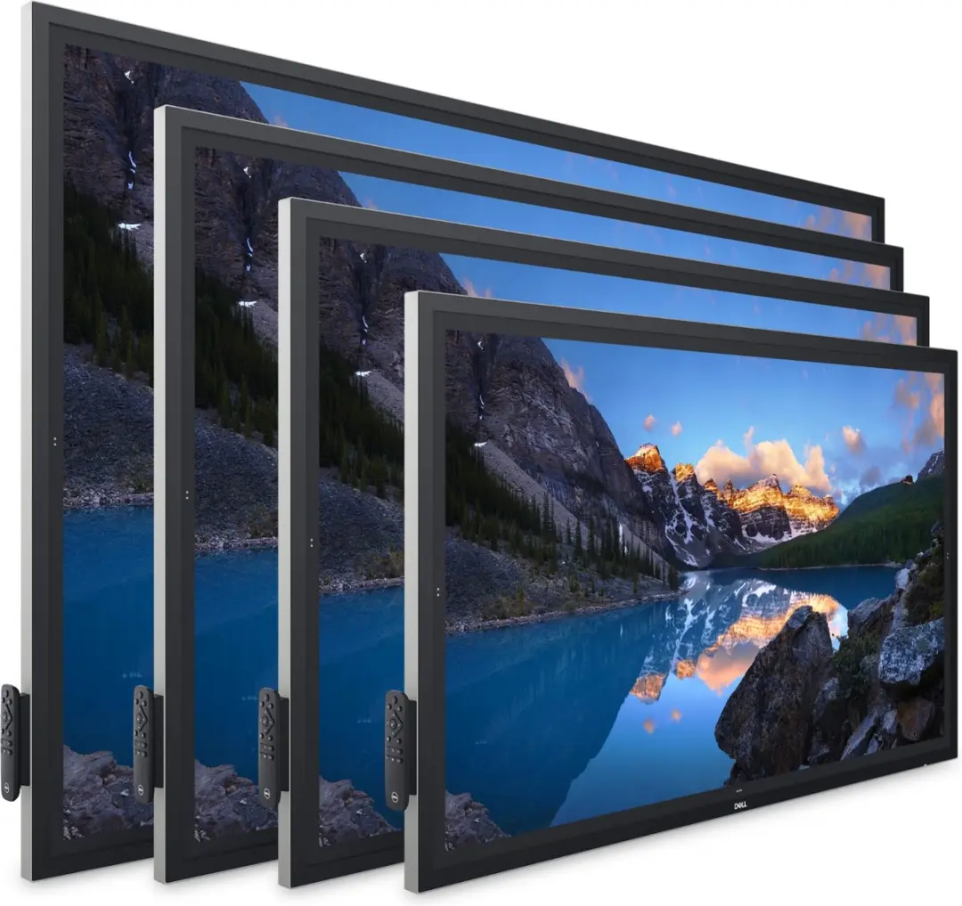 Dell C5522QT Interactief Touchscreen 54.6" 4K - Zwart