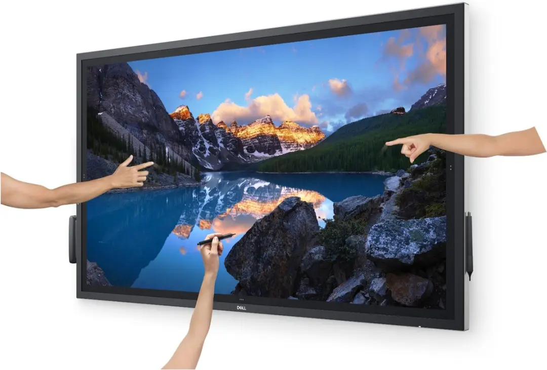 Dell C5522QT Interactief Touchscreen 54.6" 4K - Zwart