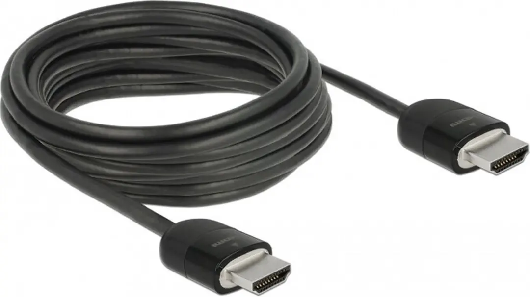 Delock HDMI Kabel 4K 60Hz 5m - Zwart