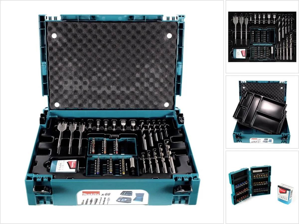 Makita Boor/Bitset B-43044 - 66-delig