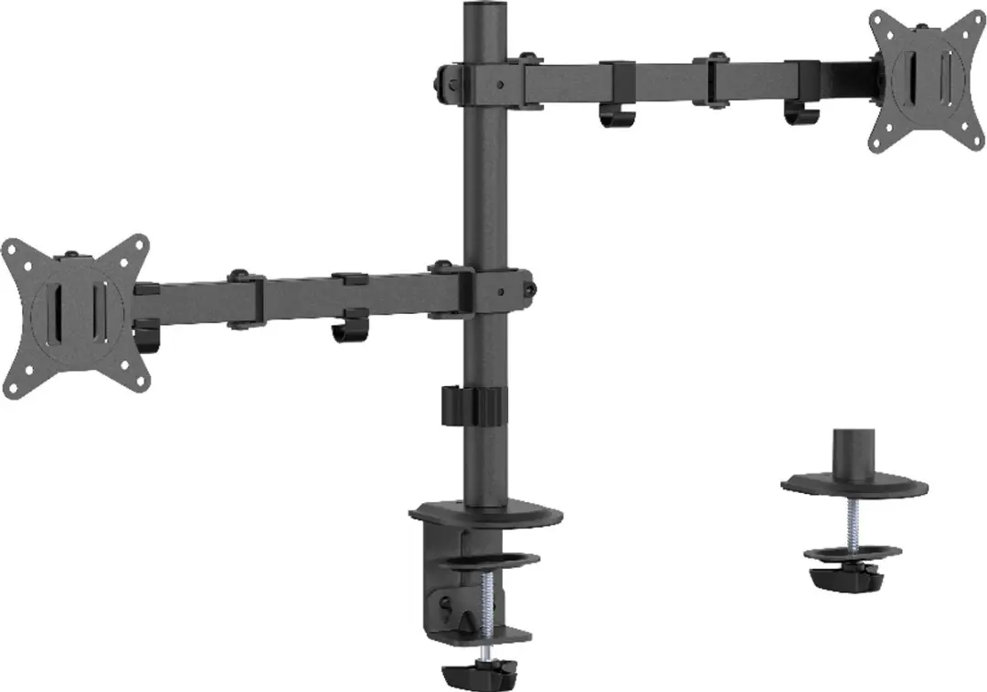 Gembird MA-D2-03 Monitorarm Dubbel