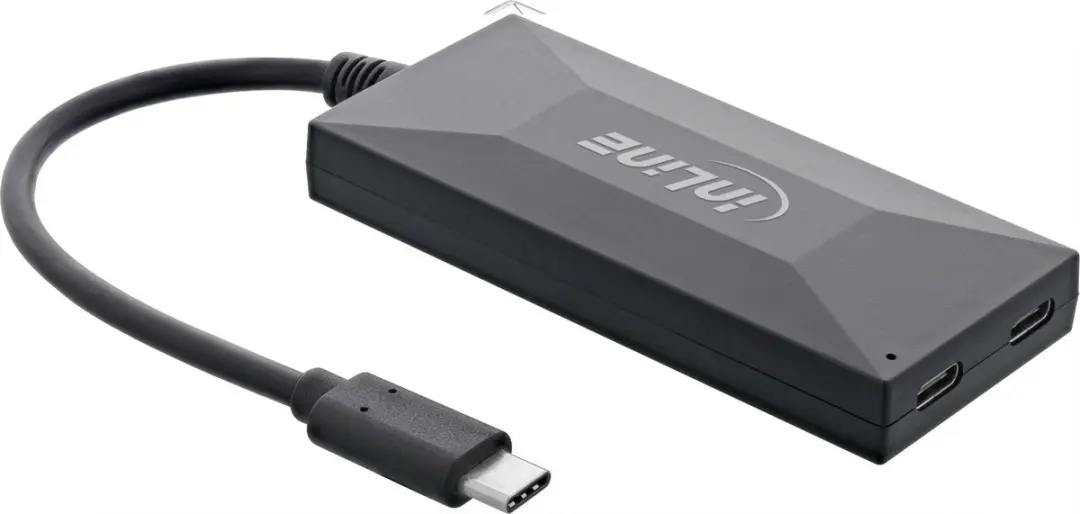 InLine USB Hub 3x USB-A 2x USB-C 5Gbps