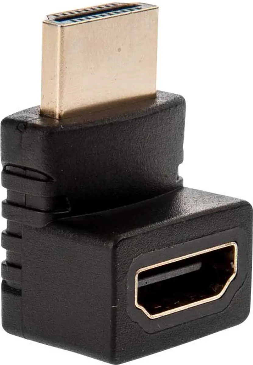 NÖRDIC HDMI-N5010 Haakse HDMI Adapter 4K