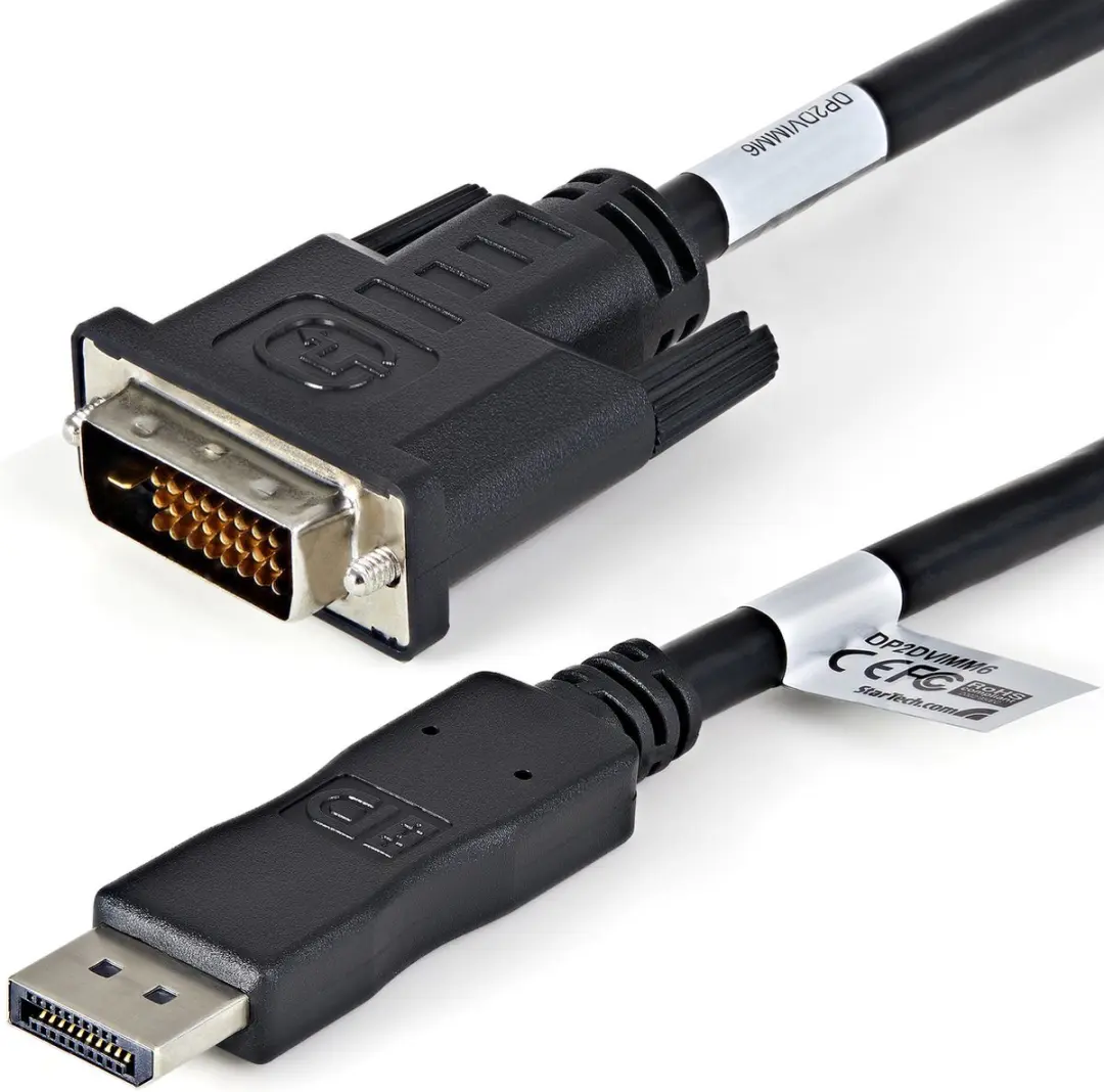 Startech.com DVI-D naar DVI-D Kabeladapter 1,82m - 10 Stuks