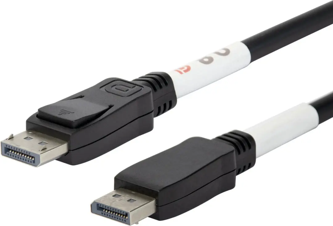 Deltaco DP80-1010 DisplayPort 2.1 Kabel 8K - 1m - Zwart