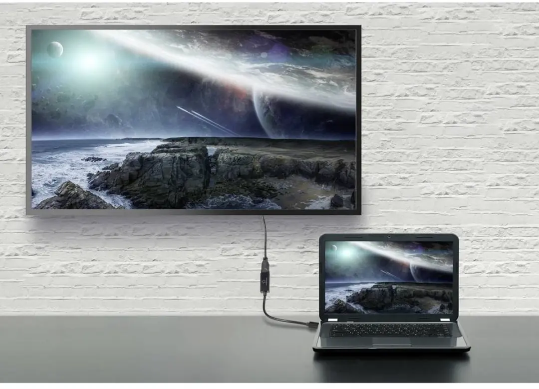 Renkforce RF-5947252 DisplayPort naar HDMI Adapterkabel - 0,16m - Zwart