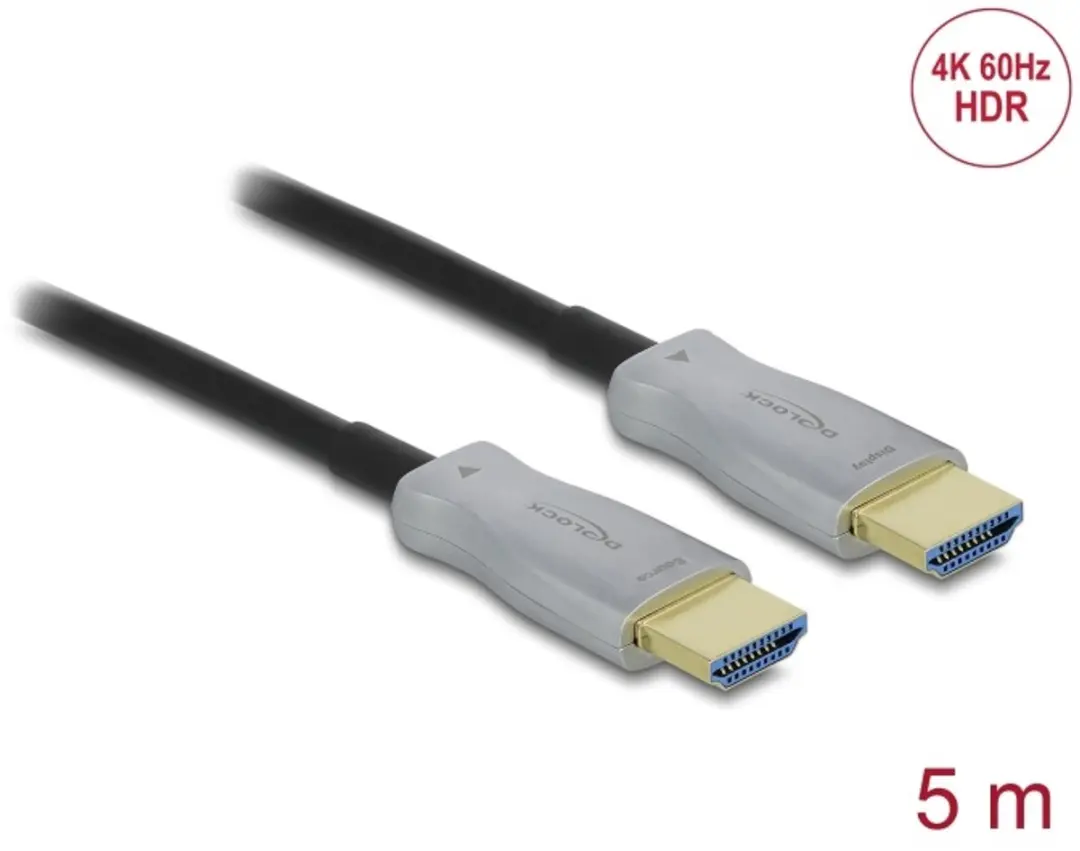 Delock HDMI Active Optical Kabel 4K 60Hz 5m