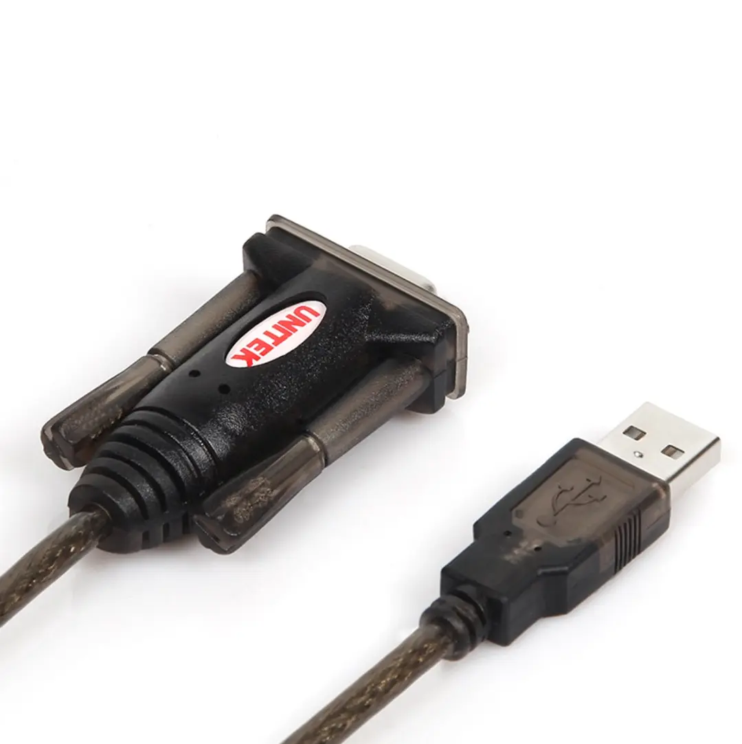 Unitek Y-105 USB naar RS-232 Converter - 140cm Kabel - Zwart