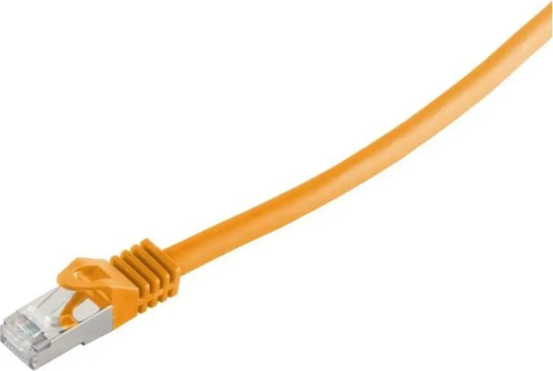 Goobay S/FTP CAT7 Netwerkkabel 10Gbps - 2m - Oranje