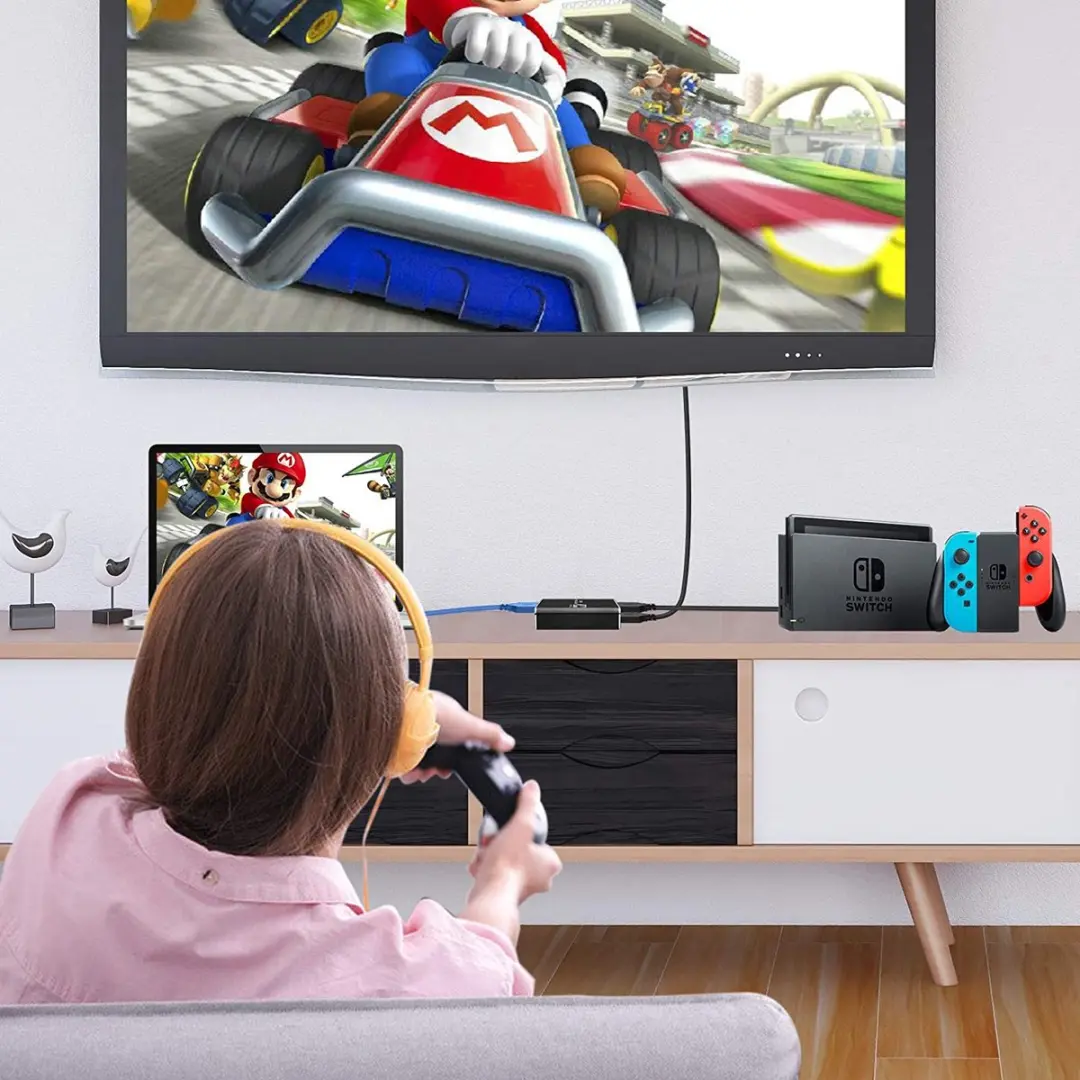 NÖRDIC VDCP-1 HDMI Adapter 4K 30Hz - Zwart